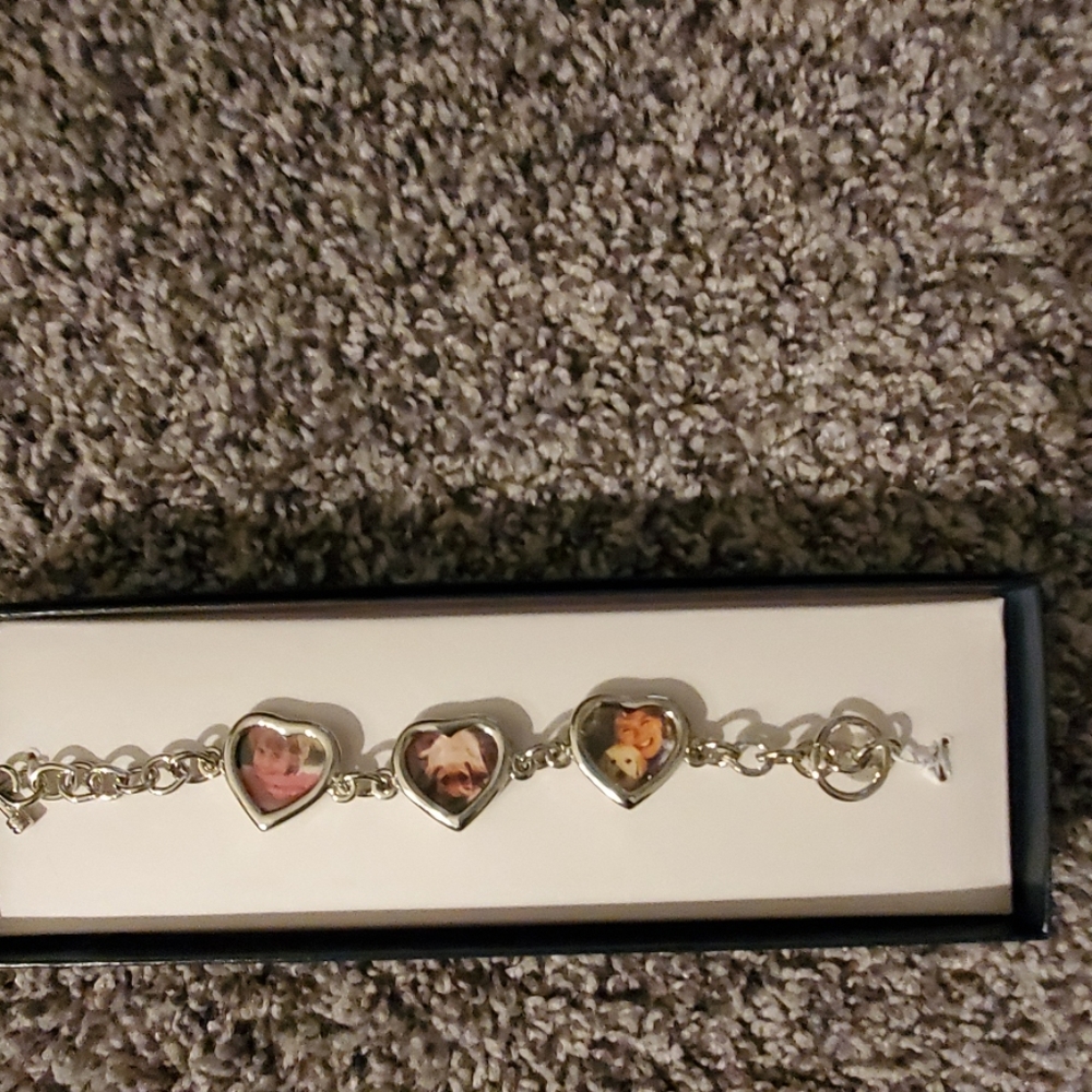 NIB Sterling Silver Charm bracelet
